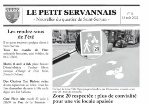 Le Petit Servannais n°11- Les nouvelles de Saint-Servan