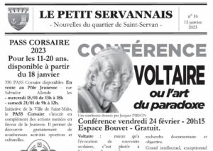 Le Petit Servannais n°16- Les nouvelles de Saint-Servan