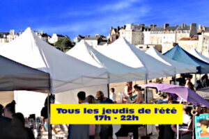 Marché Nocturne des Bas Sablons : Tous les jeudis de l'été de 17h à 22h