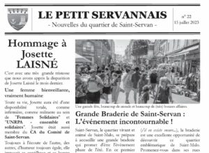 Le Petit Servannais n°22 - Les nouvelles de Saint-Servan