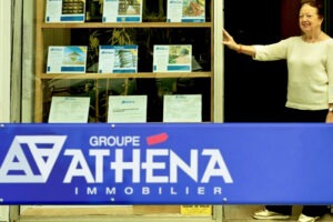 Un espace de coworking à l'agence Athena