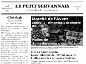 Le Petit Servannais n°2 - Les nouvelles de Saint-Servan