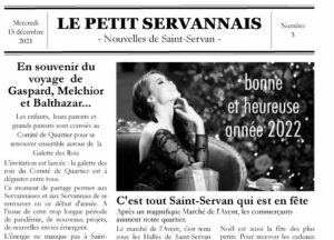 Le Petit Servannais n°3 - Les nouvelles de Saint-Servan