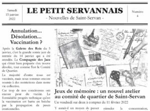 Le Petit Servannais n°4 - Les nouvelles de Saint-Servan