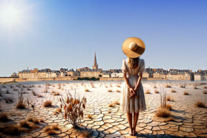 À Saint-Malo, l'eau est précieuse.