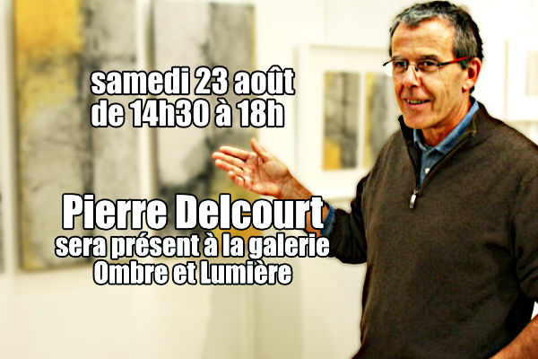 SAINT-MALO : Pierre Delcourt présent à la galerie Ombre et Lumière