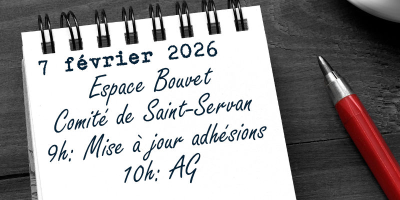 Comité de Saint-Servan - Assemblée Générale 2026